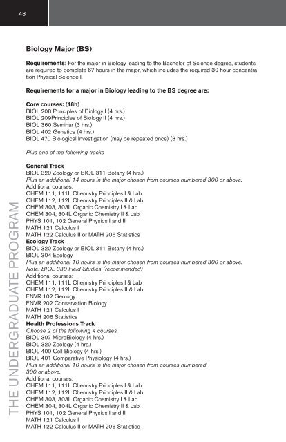 2008-2009 Academic Catalog - Queens University of Charlotte