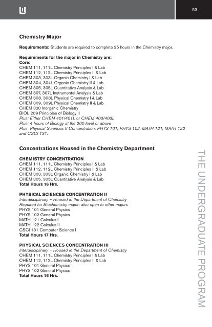 2008-2009 Academic Catalog - Queens University of Charlotte