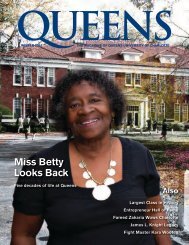 Miss Betty Looks Back - Queens University of Charlotte
