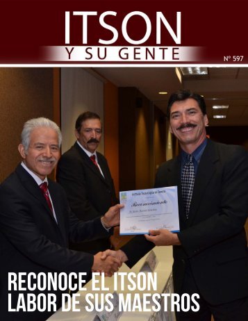 Reconoce el ITSON labor de sus maestros