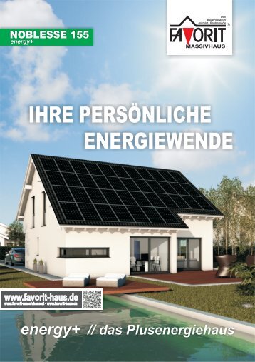 IHRE PERSÖNLICHE ENERGIEWENDE