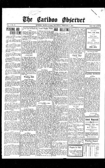 19150206_Cariboo Observer.pdf - the Quesnel & District Museum ...