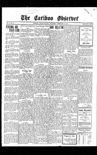 19150206_Cariboo Observer.pdf - the Quesnel & District Museum ...