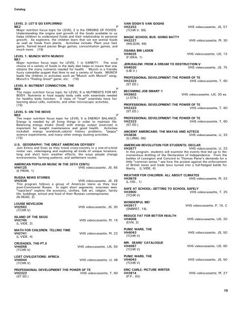 QUESTAR III SUBJECT/TITLE INDEX P ART & MUSIC: BAROQUE ...