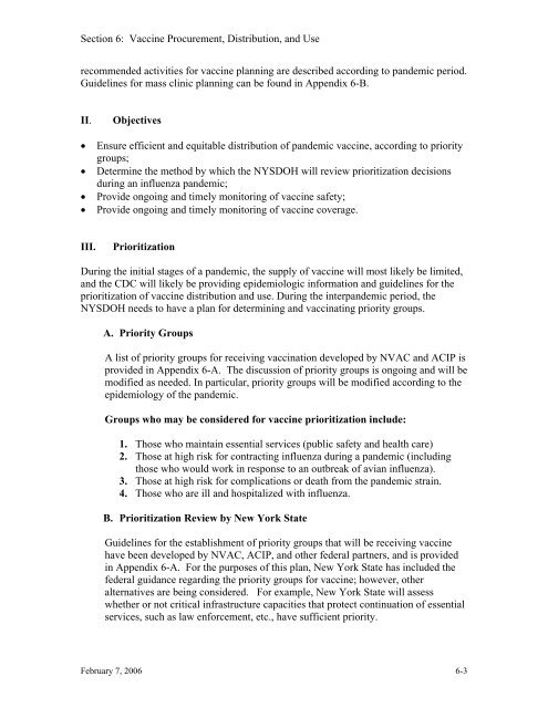 Pandemic Influenza Plan - Questar III