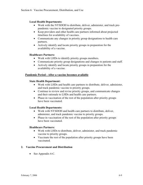 Pandemic Influenza Plan - Questar III