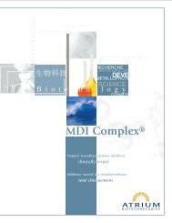 MDI Complex - Quetzal Quimica