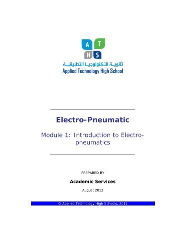 Electro-Pneumatic - Quia
