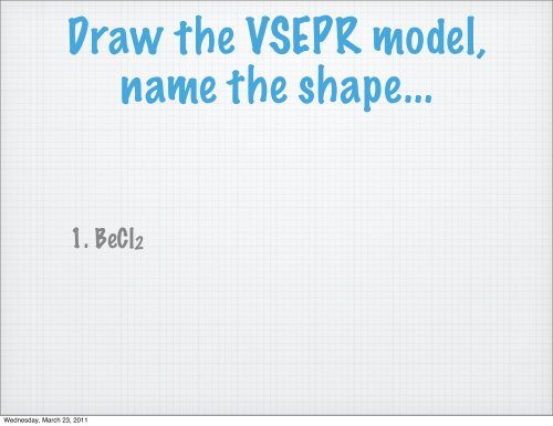 VSEPR Powerpoint - Quia