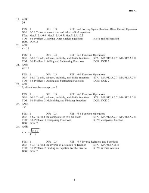 Ch6 Test prep - Quia