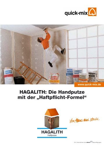 HAGALITH: Die Handputze mit der âHaftpflicht-Formelâ - Quick-Mix