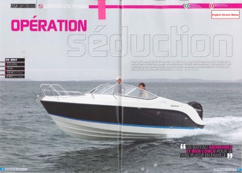 ESSAI DAY-CRUISER - Quicksilver Boats