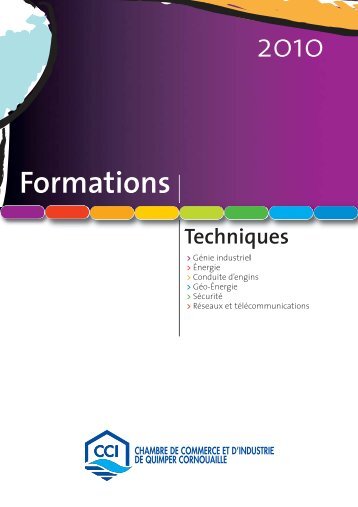 Techniques Formations - (CCI) de Quimper Cornouaille
