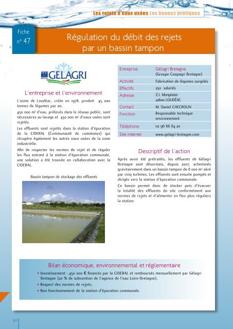 en entreprise - Agence de l'eau Loire-Bretagne