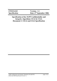 UEA2 and UIA2 Specification