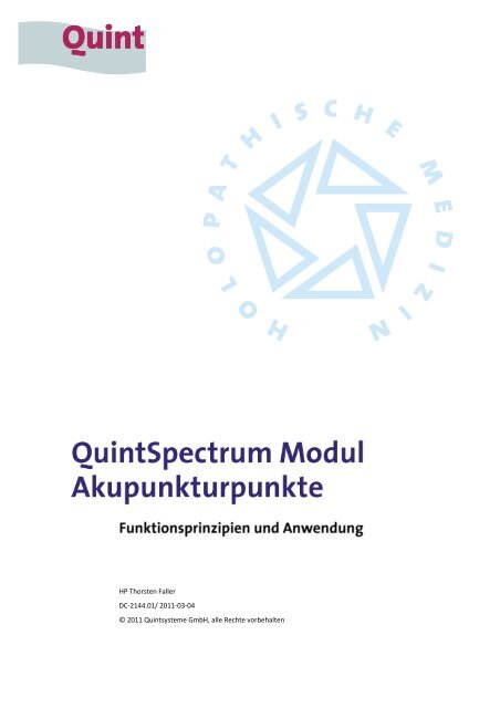 Was ist neu in QuintSpectrum 2.0? - Quintsysteme GmbH