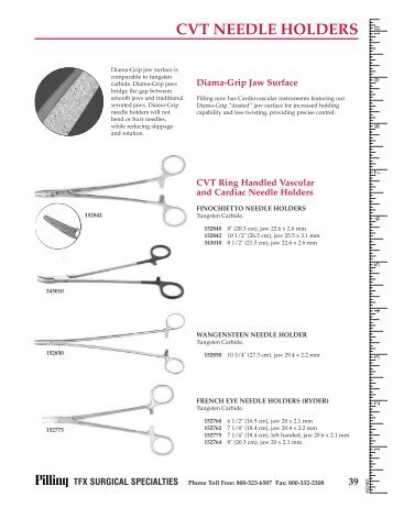 CVT NEEDLE HOLDERS