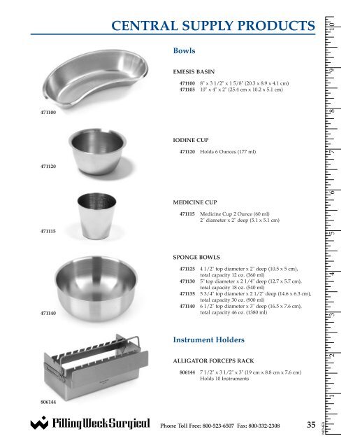 CENTRAL SUPPLY PRODUCTS