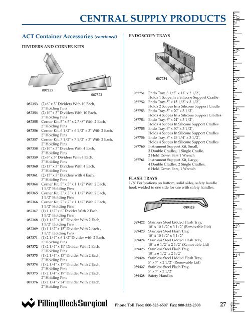 CENTRAL SUPPLY PRODUCTS