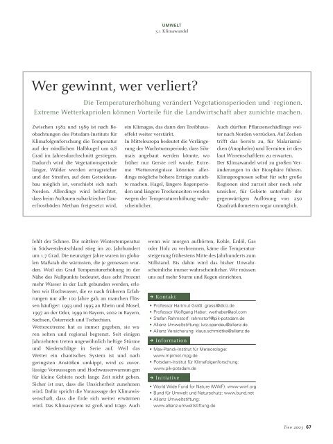 edition two corporate responsibility magazine ... - Phase 4 GmbH