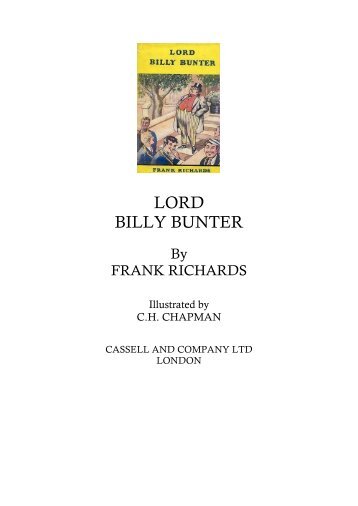 Lord Billy Bunter - Friardale