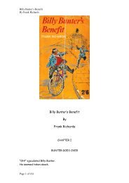 Billy Bunter's Benefit By Frank Richards - Friardale