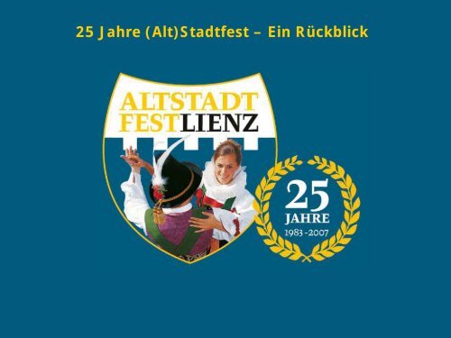 25 Jahre (Alt)Stadtfest