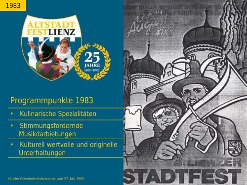 25 Jahre (Alt)Stadtfest