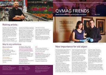 QVMAG FRIENDS - Queen Victoria Museum and Art Gallery