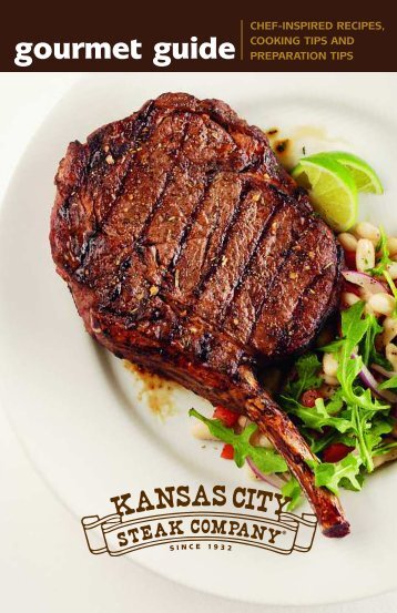 219443 KC Steak gourmet guide - QVC.com