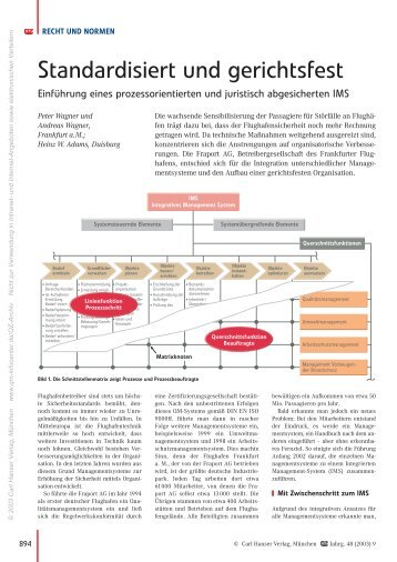 Standardisiert und gerichtsfest - QZ-online.de