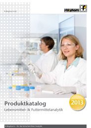 Produktkatalog - R-Biopharm AG
