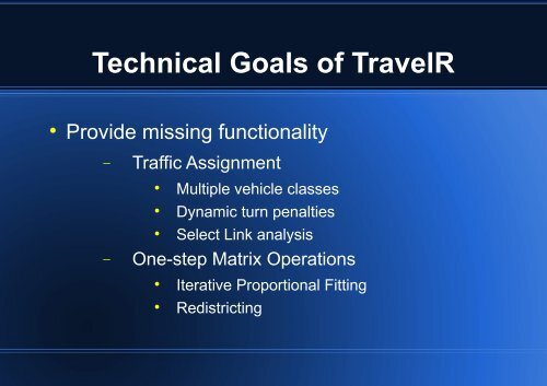 TravelR - The R Project for Statistical Computing