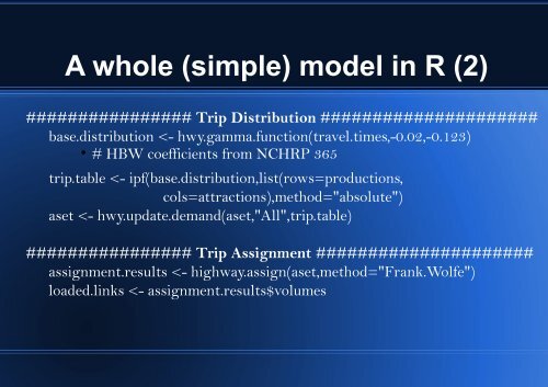 TravelR - The R Project for Statistical Computing