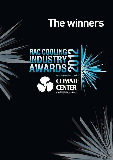 Winners of RAC Cooling Awards 2012 - Everything R744