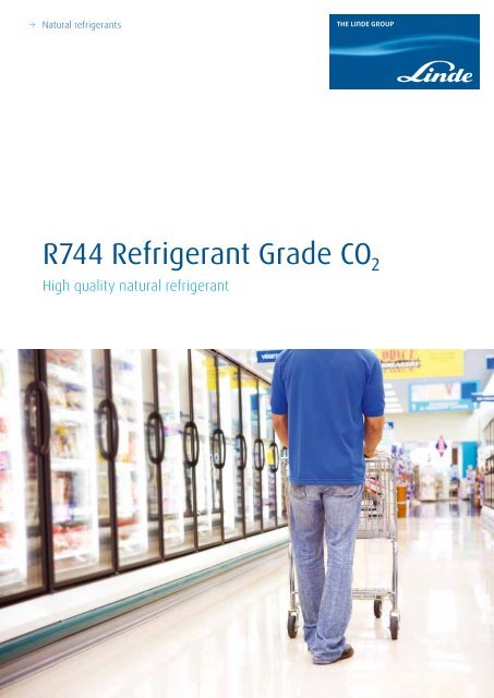 R744 Refrigerant Grade CO2