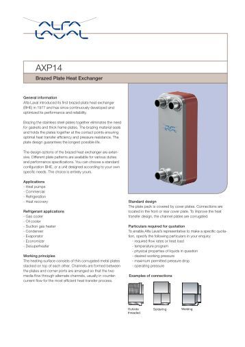 Brazed Plate Heat Exchanger Installation Manual - GEA PHE ...