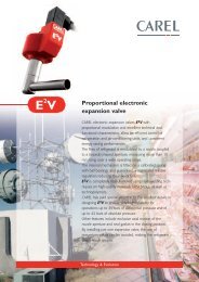 E2V electronic Expansion Valve - Gafco-Altron bv