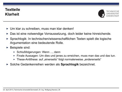 2. Vorlesung Dr.-Ing. Wolfgang Heenes - Ra.informatik.tu-darmstadt ...