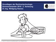 2. Vorlesung Dr.-Ing. Wolfgang Heenes - Ra.informatik.tu-darmstadt ...