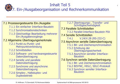 Interface-Baustein - Ra.informatik.tu-darmstadt.de