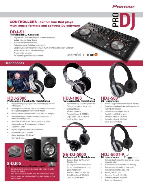 DJ Catalog - AudioAmerica