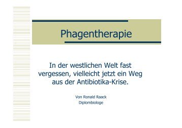 Phagentherapie - raack.de