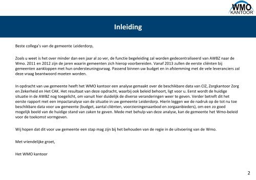 analyse begeleiding decentralisatie AWBZ bijlage.pdf - Bestuurlijke ...