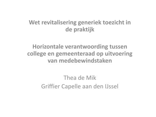 Wet revitalisering powerpoint presentatie 130320.pdf - Bestuurlijke ...