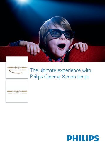 The ultimate experience with Philips Cinema Xenon lamps