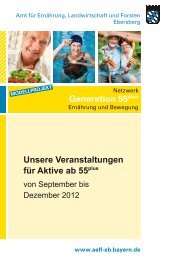 Generation 55plus Unsere Veranstaltungen für Aktive ab 55plus