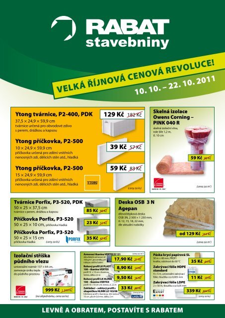 VELKÃ ÅÃJNOVÃ CENOVÃ REVOLUCE!