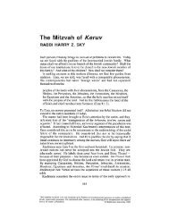 The Mitzvah of Keruv - The Rabbinical Assembly