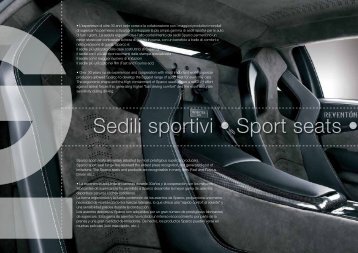 Sedili sportivi â¢ Sport seats â¢ Asientos d - RacingExpert